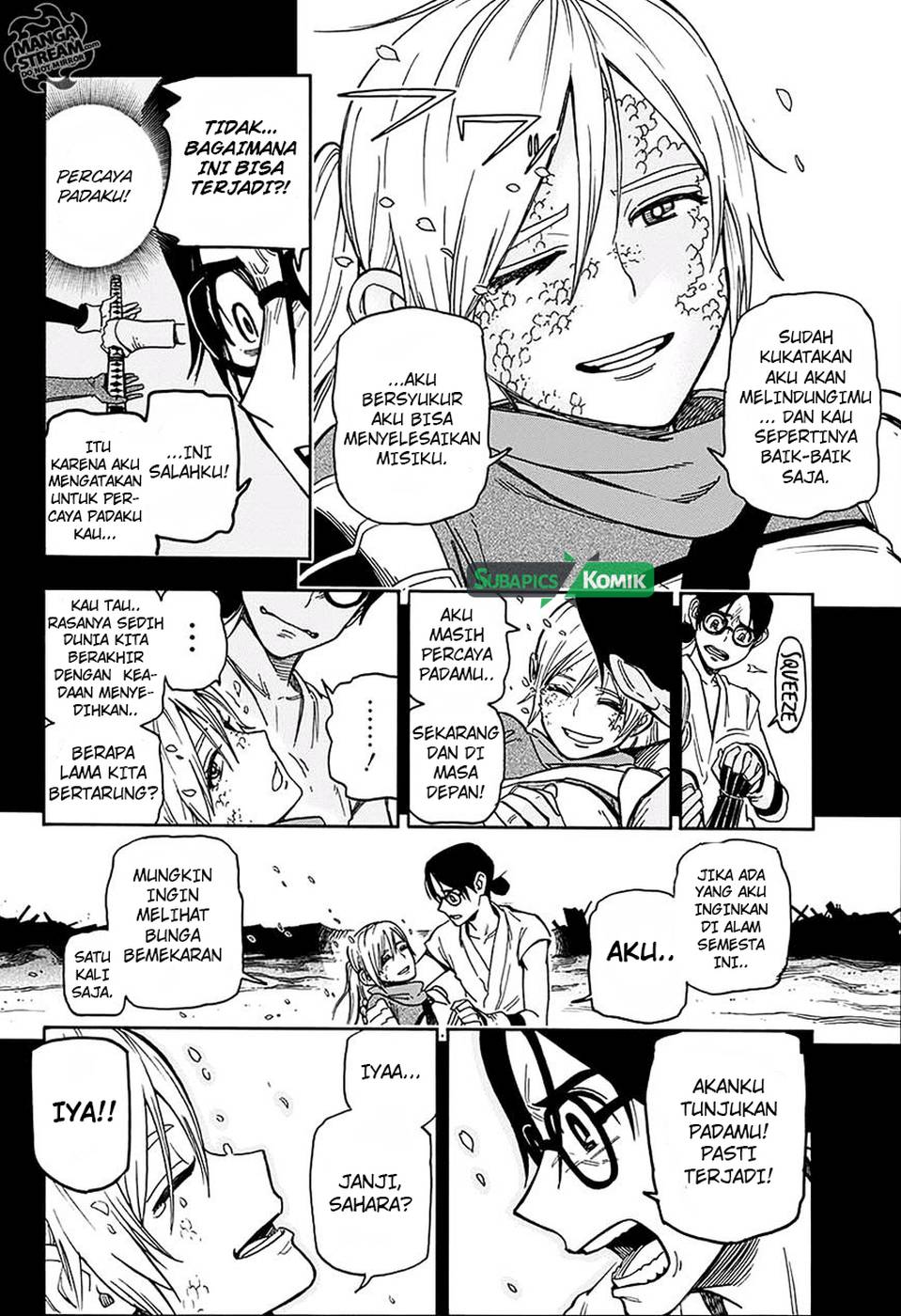 Hana Samurai no Sahara Chapter 4