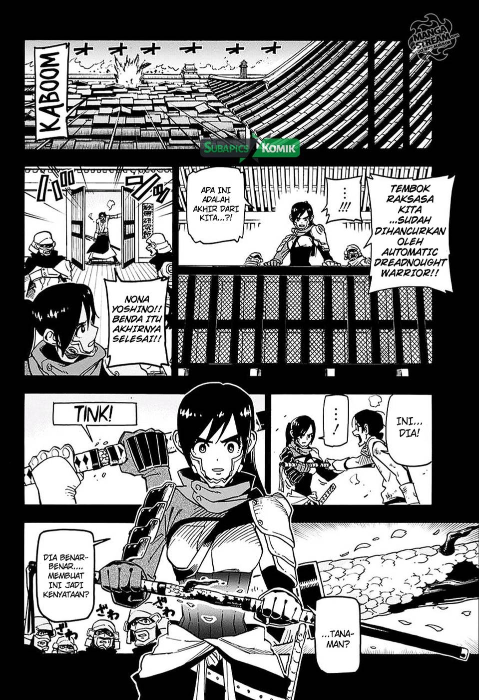 Hana Samurai no Sahara Chapter 4