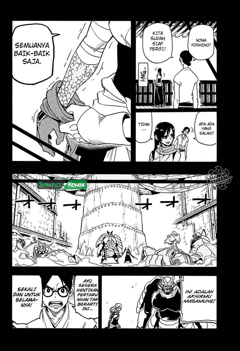 Hana Samurai no Sahara Chapter 4