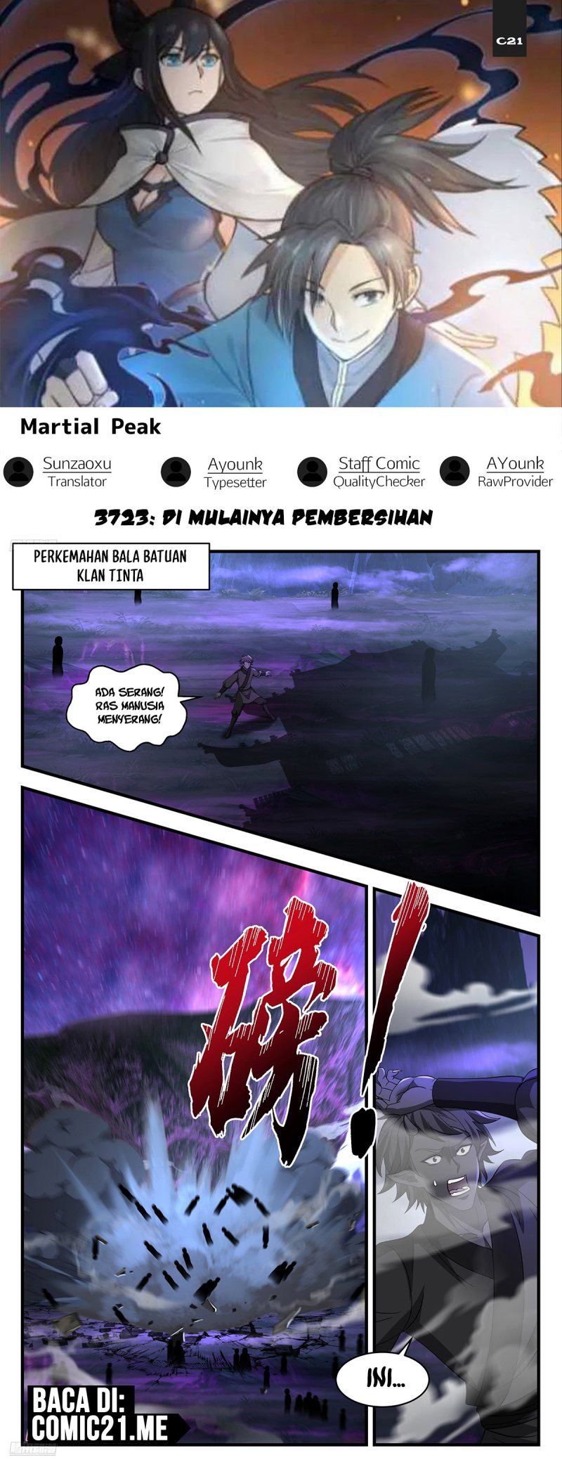 Martial Peak Chapter 3723