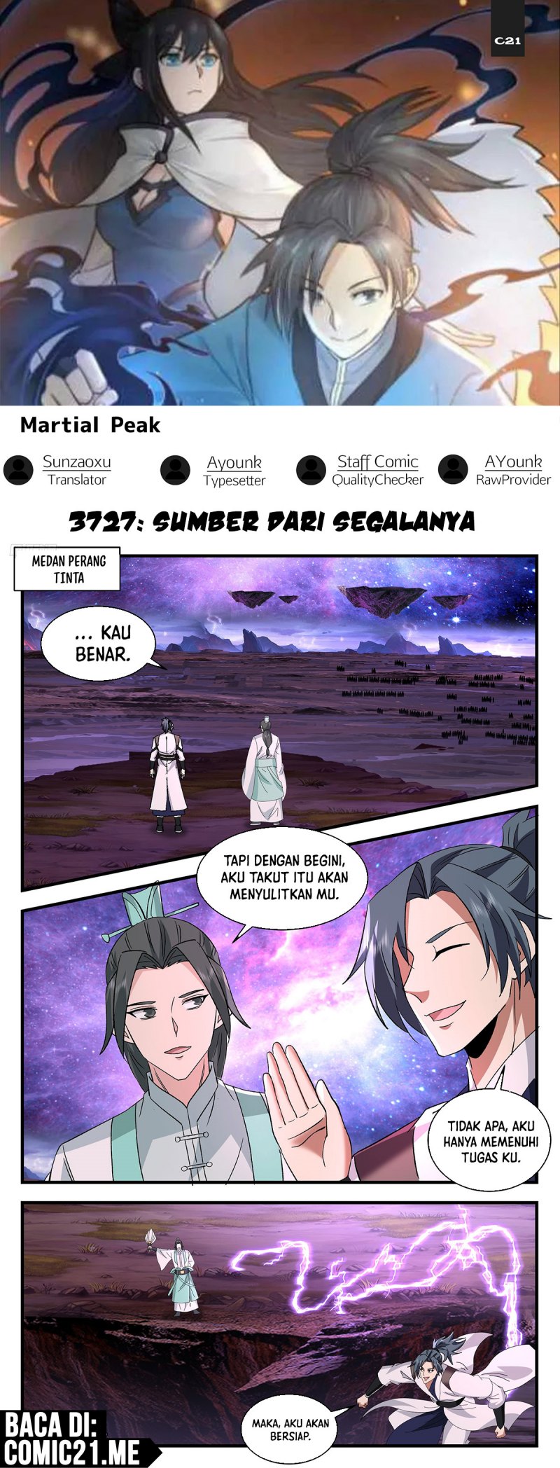 Martial Peak Chapter 3727