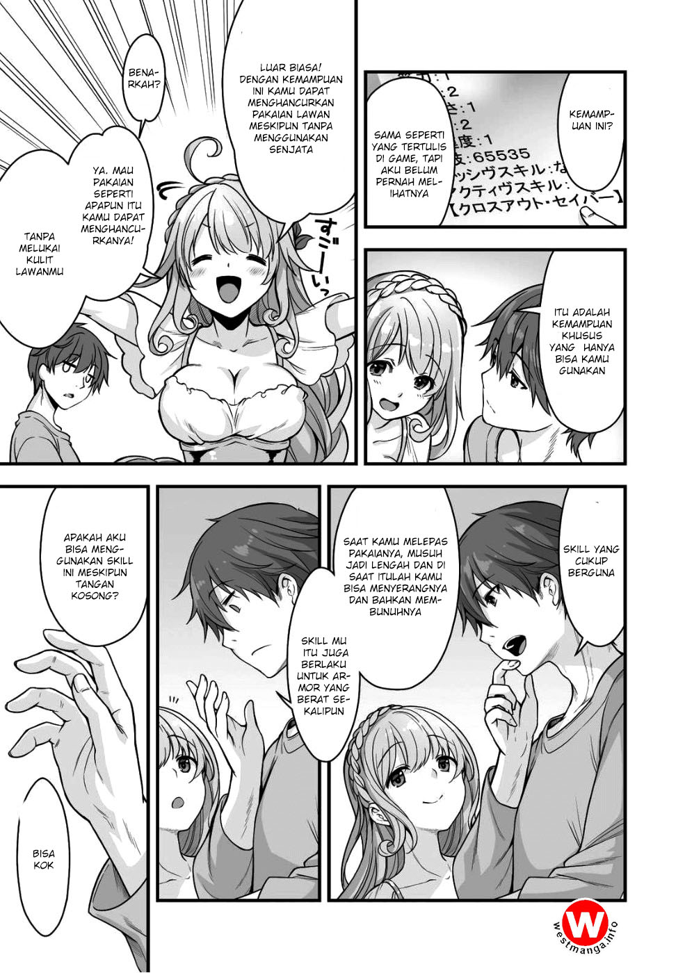 VR Eroge yattetara Isekai ni Tensei shita no de, Bishoujo Maou wo Doreika suru: Cross Out Saber Chapter 1