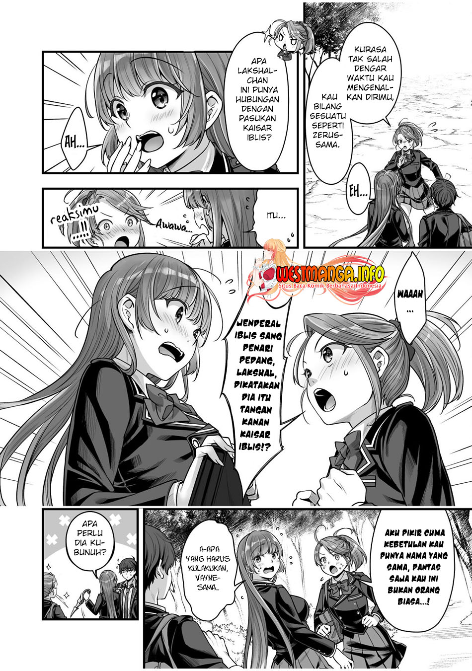 VR Eroge yattetara Isekai ni Tensei shita no de, Bishoujo Maou wo Doreika suru: Cross Out Saber Chapter 16