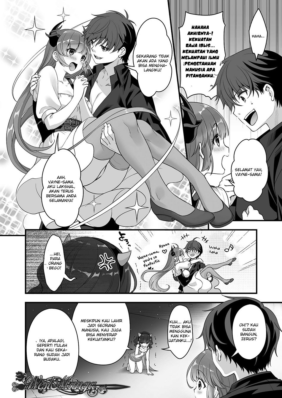 VR Eroge yattetara Isekai ni Tensei shita no de, Bishoujo Maou wo Doreika suru: Cross Out Saber Chapter 4