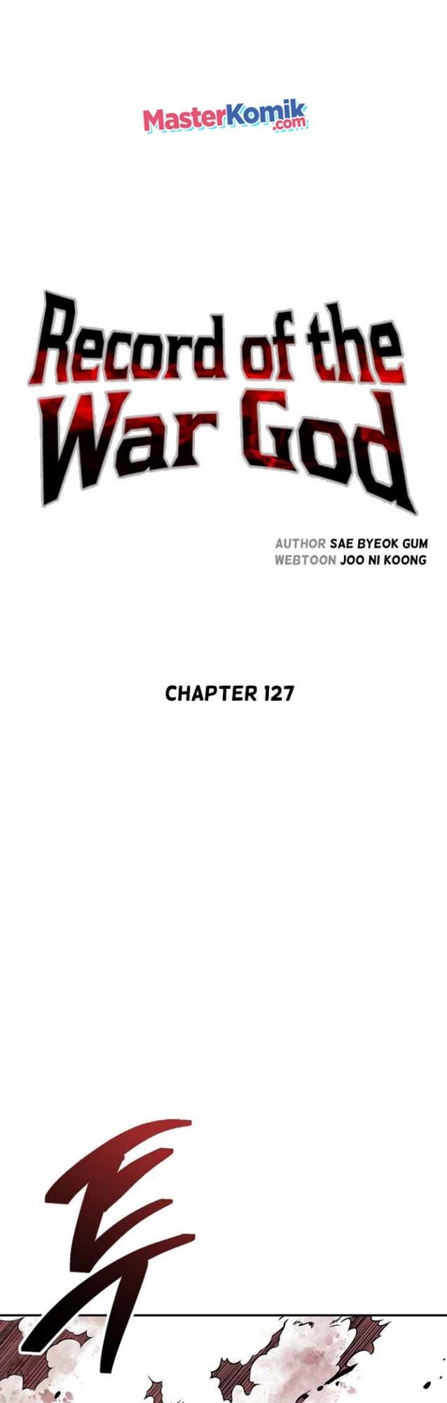 Record of the War God Chapter 127