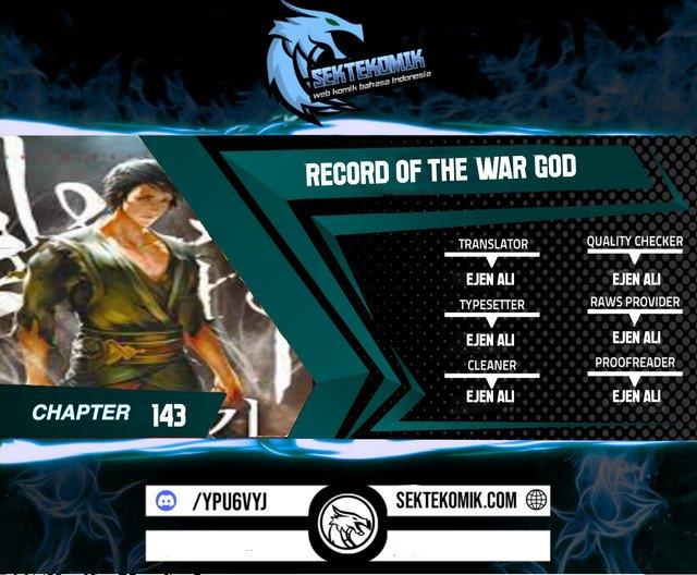 Record of the War God Chapter 143