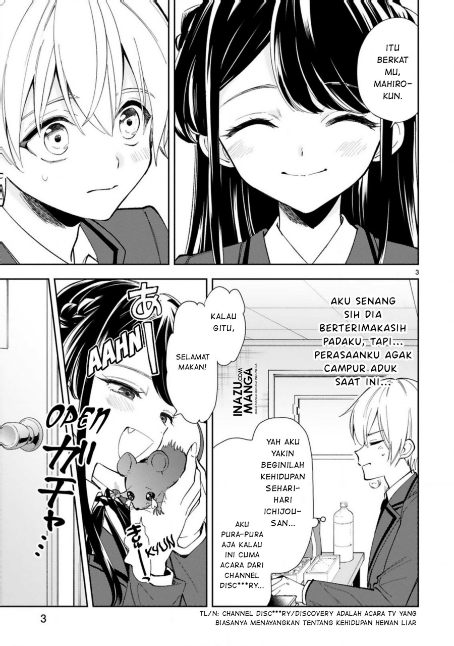 Ichijou-San Wa Kao Ni Deyasui Chapter 4