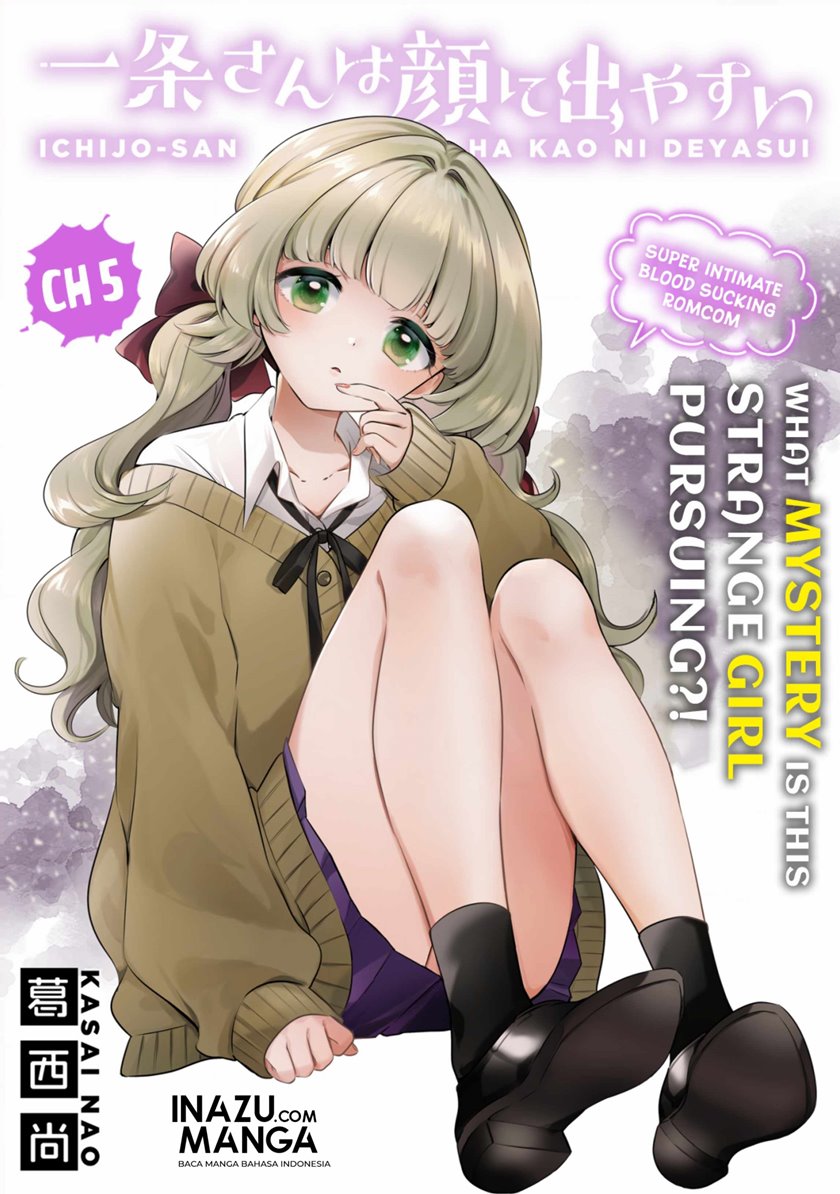 Ichijou-San Wa Kao Ni Deyasui Chapter 5