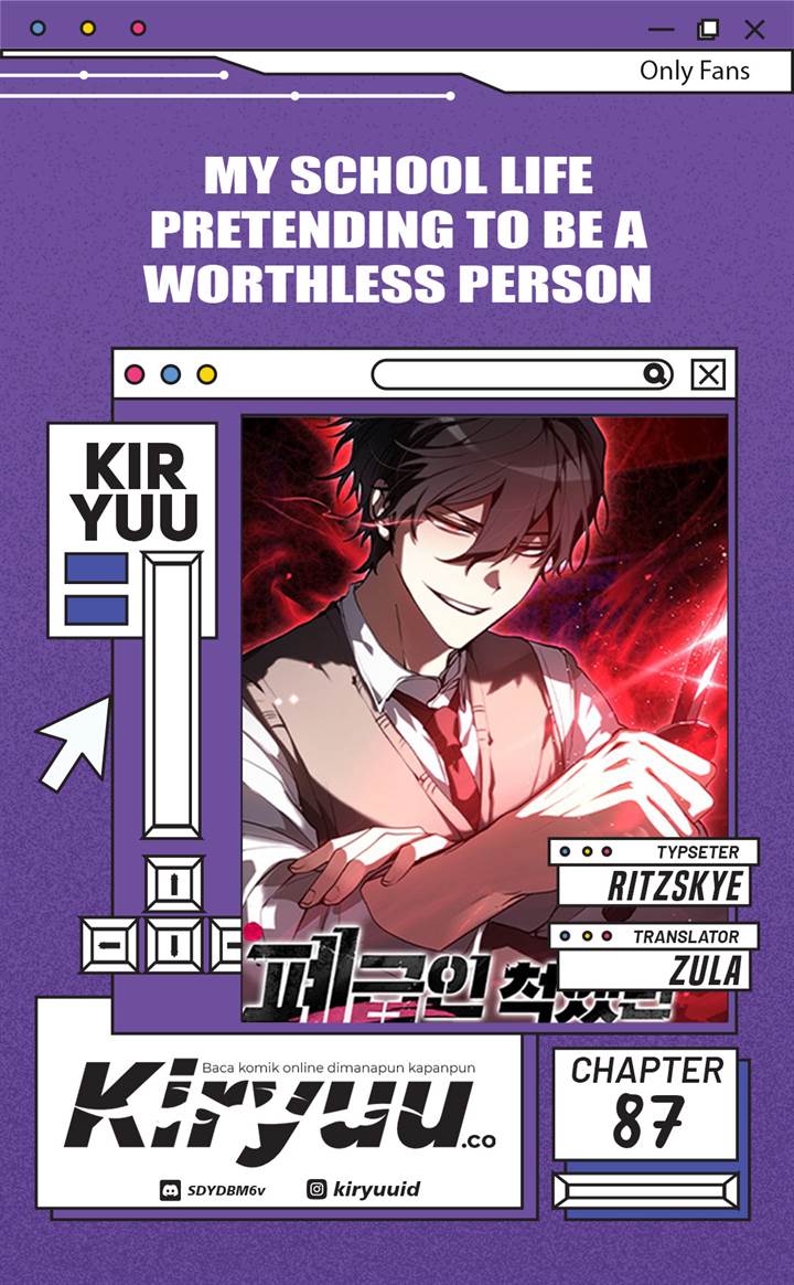 My School Life Pretending to Be a Worthless Person Chapter 87