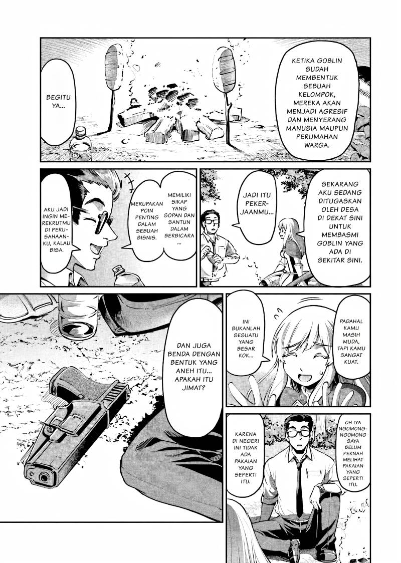 Isekai Shoukan Oji-san no Juumusou Life – Sabage Suki Salaryman wa Kaisha Owari ni Isekai e Chokki suru Chapter 1