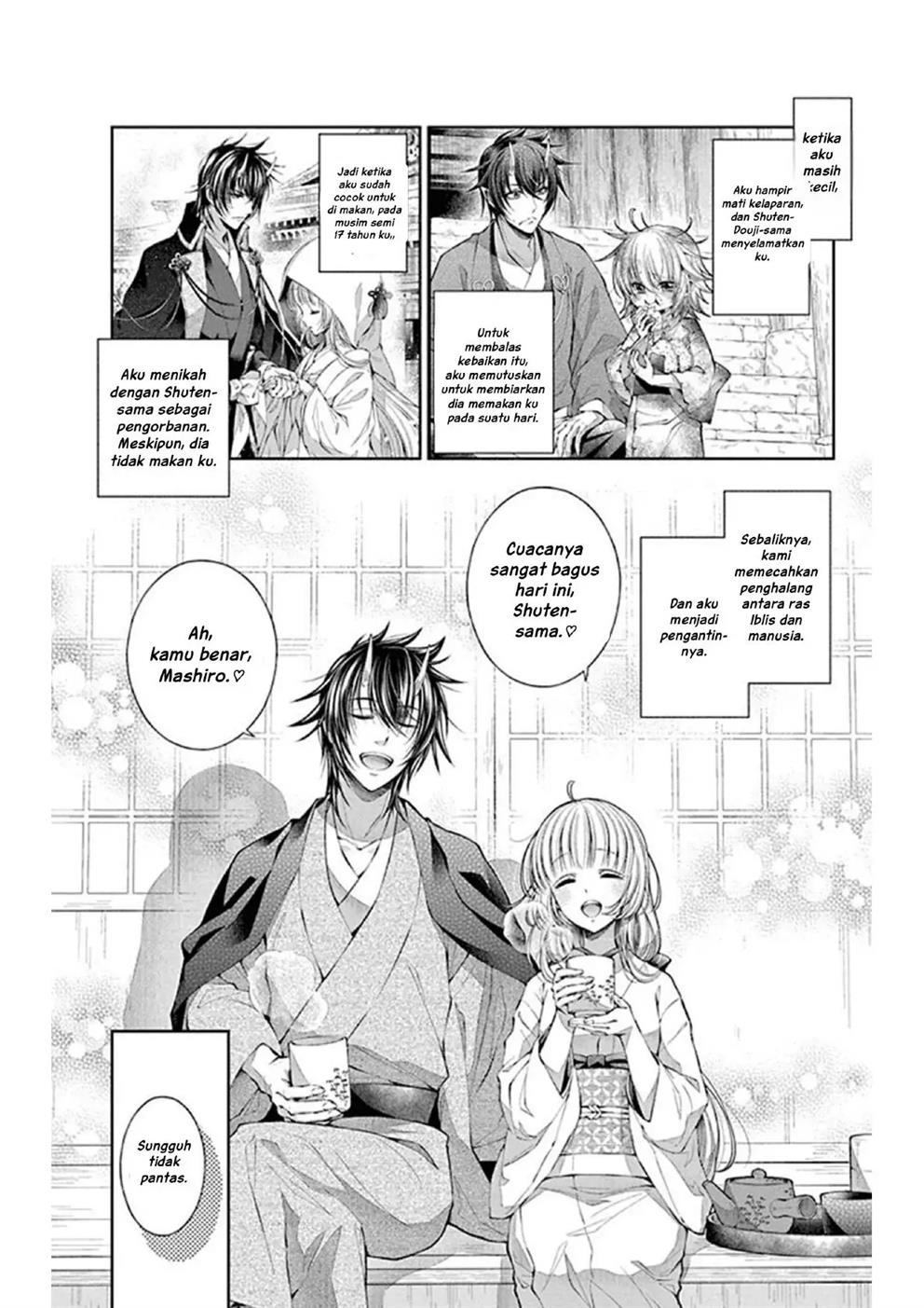 Oni no Hanayome wa Taberaretai Chapter 3