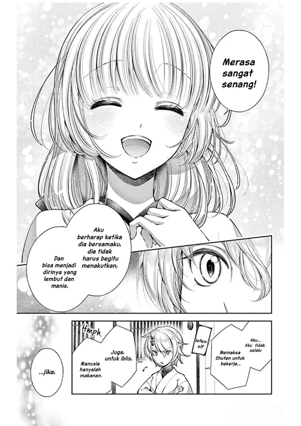 Oni no Hanayome wa Taberaretai Chapter 3