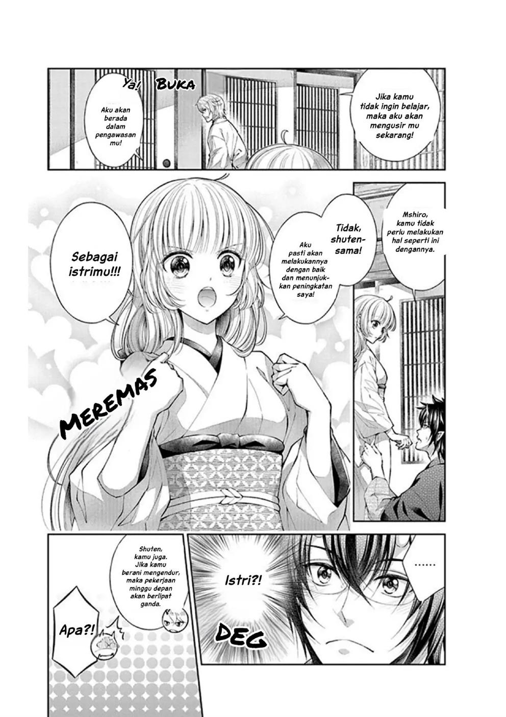 Oni no Hanayome wa Taberaretai Chapter 3