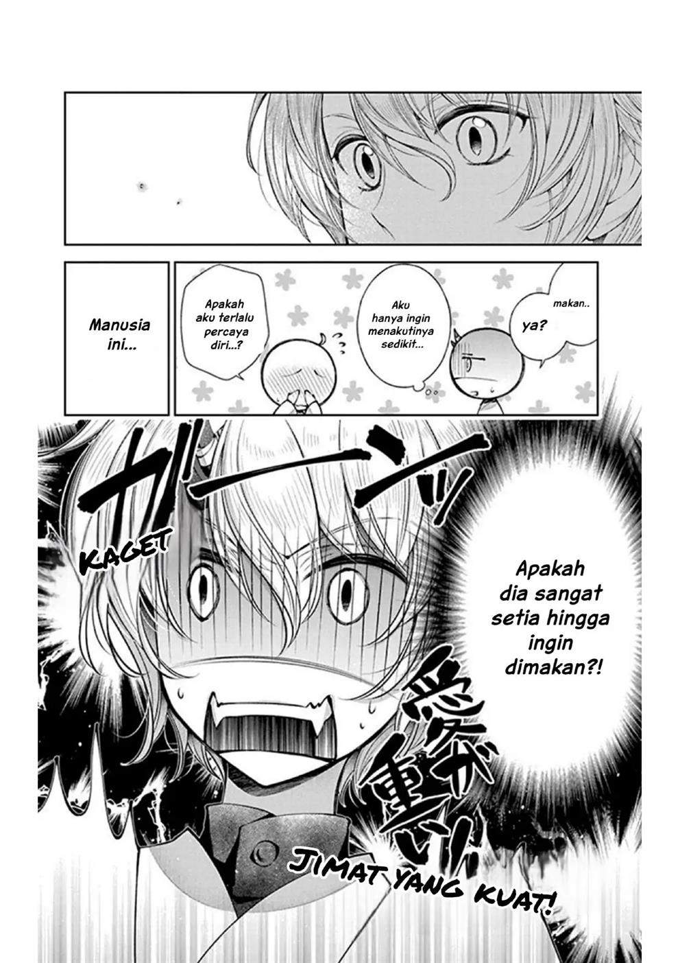 Oni no Hanayome wa Taberaretai Chapter 3