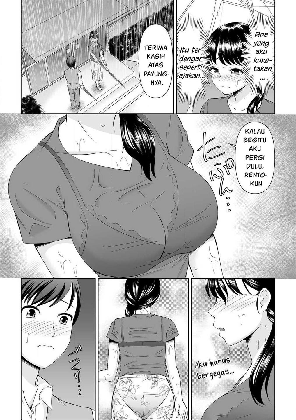 Yokkyu Fumanna Ore to Kano Haha, Kanojo ni Naisho de Kossori SEX Chapter 3