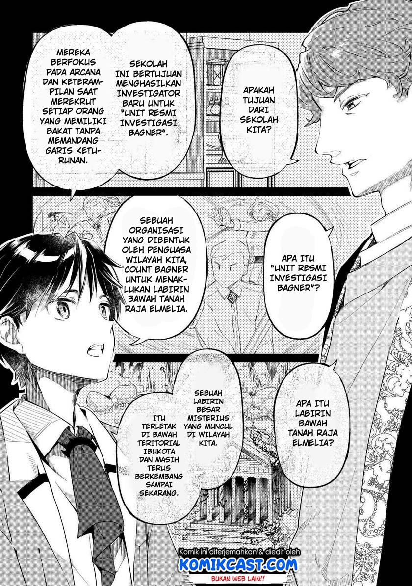 Ochikobore (☆1) Mahou Tsukai wa, Kyou mo Muishiki ni Cheat o Tsukau Chapter 1