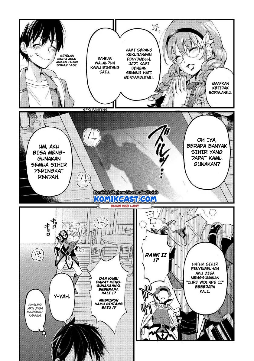 Ochikobore (☆1) Mahou Tsukai wa, Kyou mo Muishiki ni Cheat o Tsukau Chapter 2