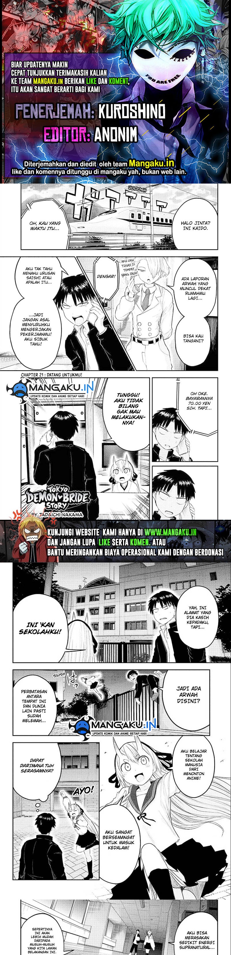 Dai Tokyo Oniyome-den Chapter 21