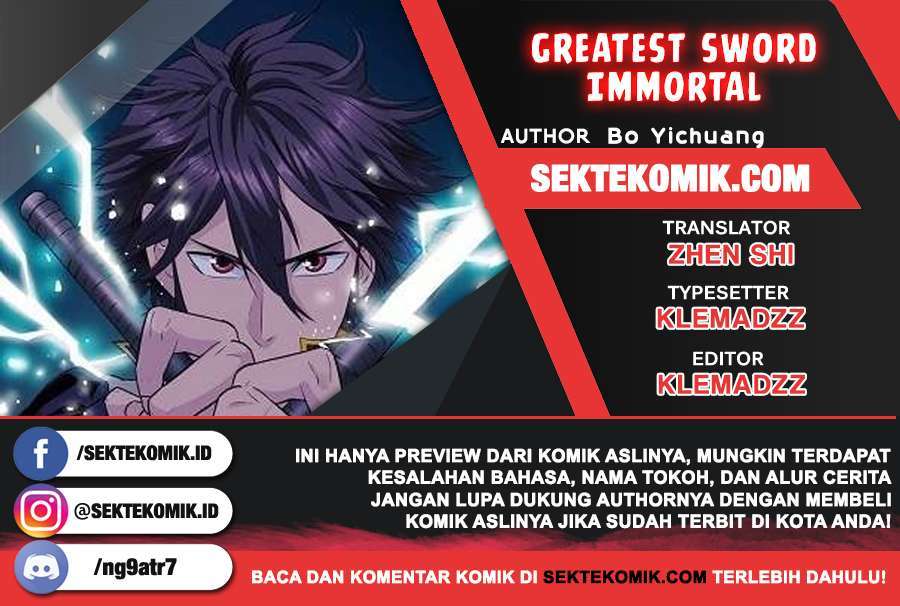 Greatest Sword Immortal Chapter 151