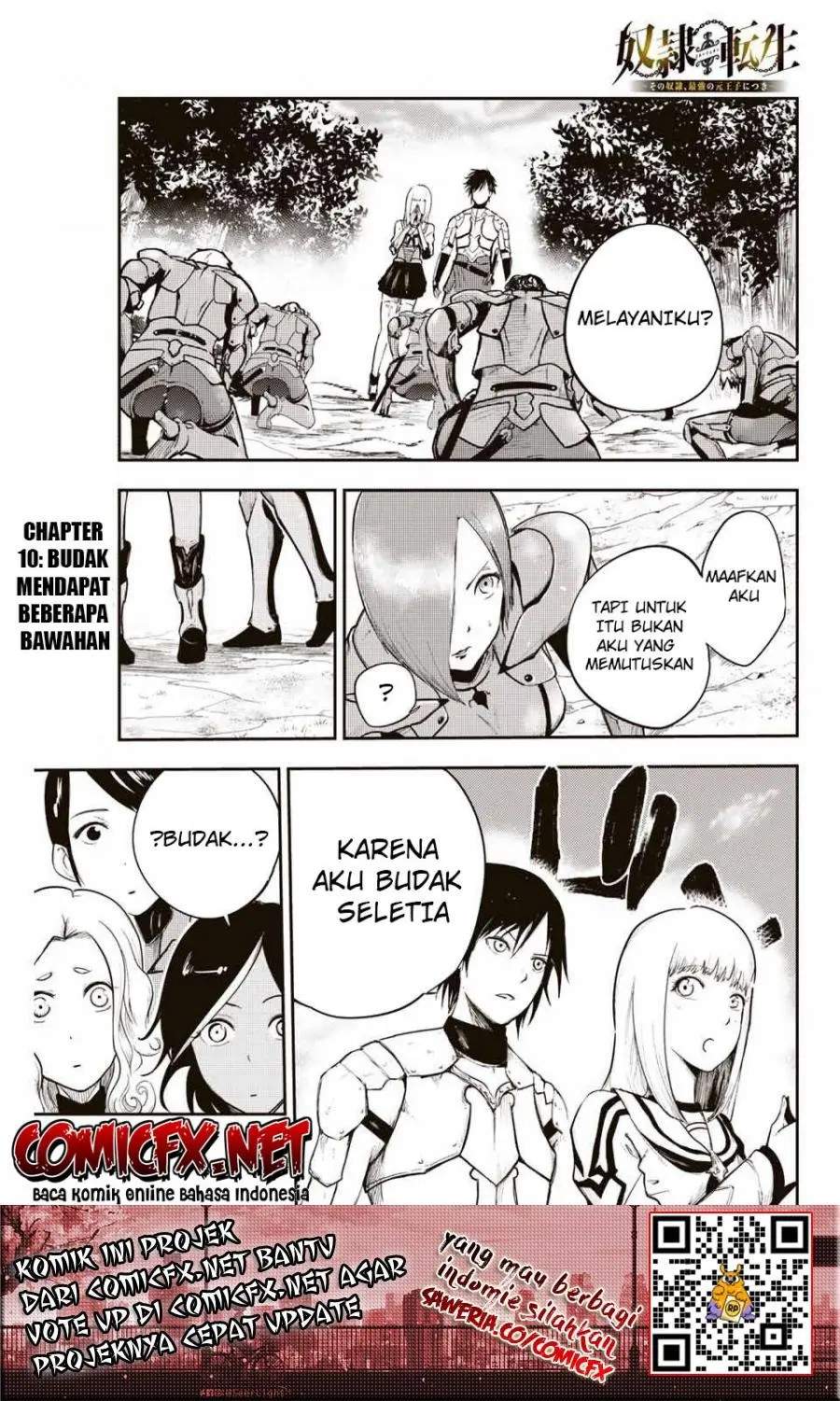 Dorei Tensei: Sono Dorei, Saikyou no Moto Ouji ni Tsuki Chapter 10