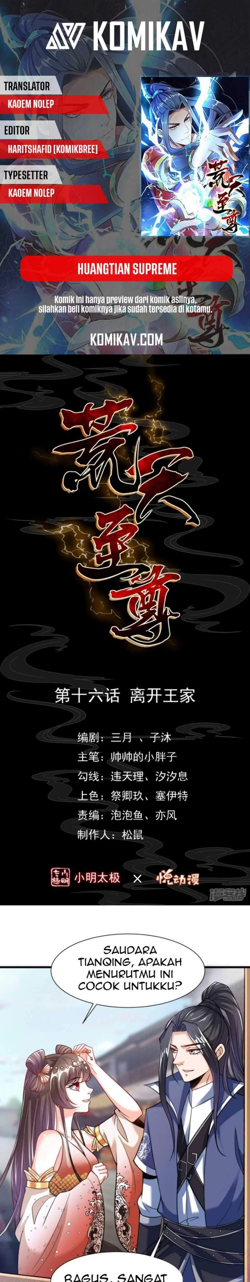 Huangtian Supreme Chapter 16