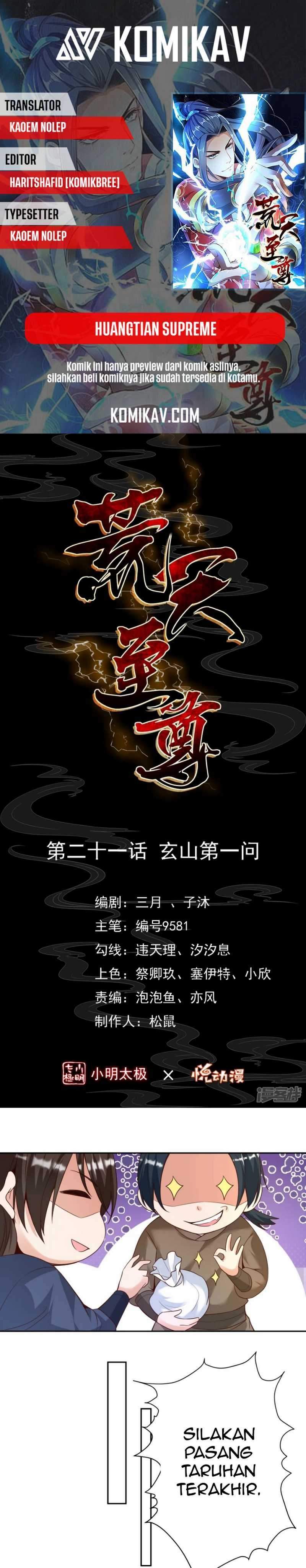 Huangtian Supreme Chapter 21