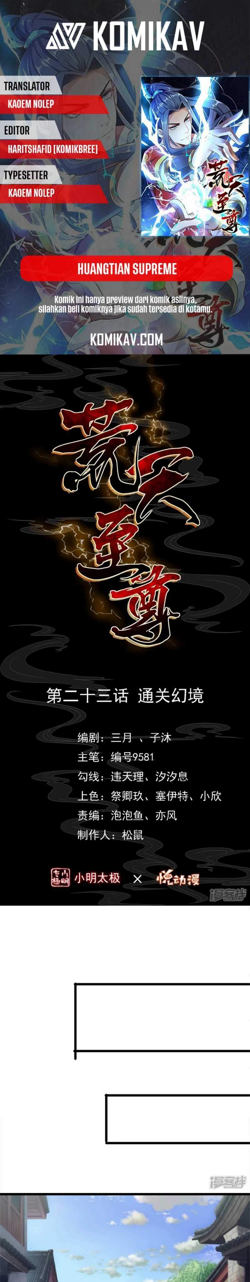 Huangtian Supreme Chapter 23