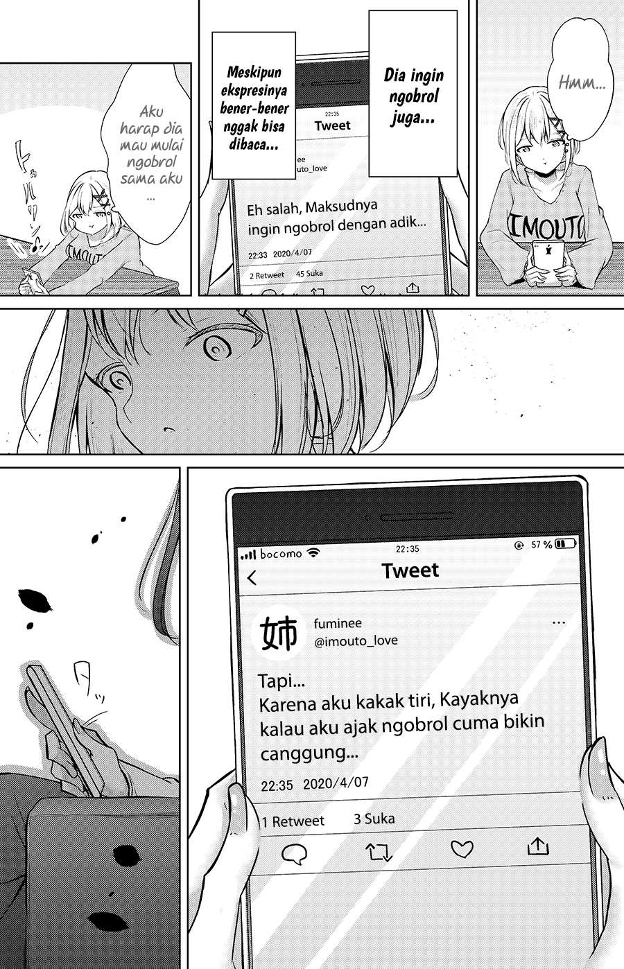 Ogishi-chan no SNS Chapter 3