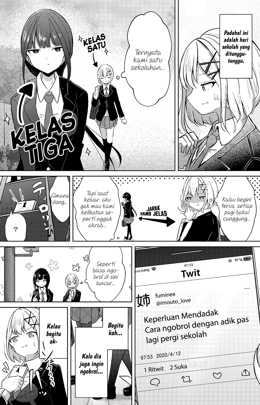 Ogishi-chan no SNS Chapter 4