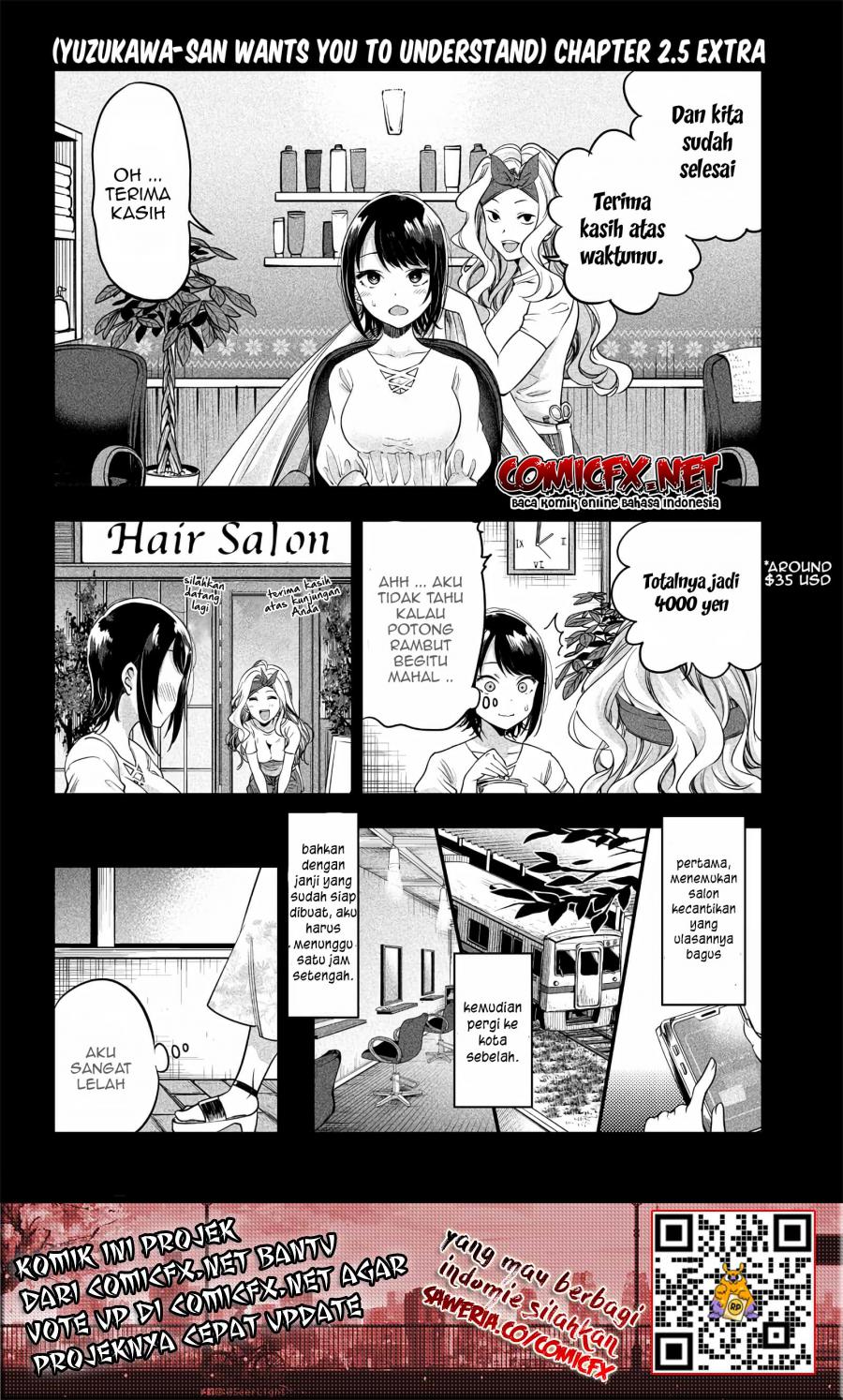 Yuzukawa-san wa, Sasshite Hoshii. Chapter 2.5