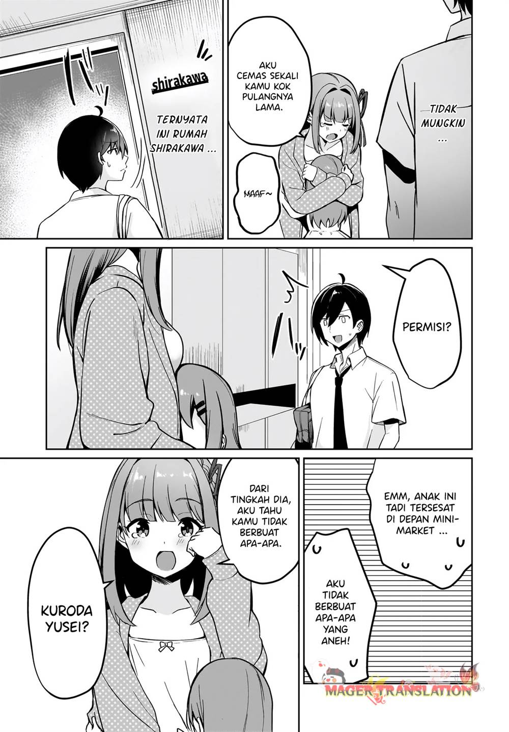 Maigo no Onnanoko o Ie Made Todoketara, Genkan kara Detekita no wa Gakunen Ichi no Bishoujo deshita Chapter 1