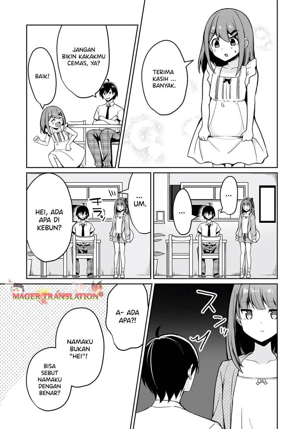 Maigo no Onnanoko o Ie Made Todoketara, Genkan kara Detekita no wa Gakunen Ichi no Bishoujo deshita Chapter 1