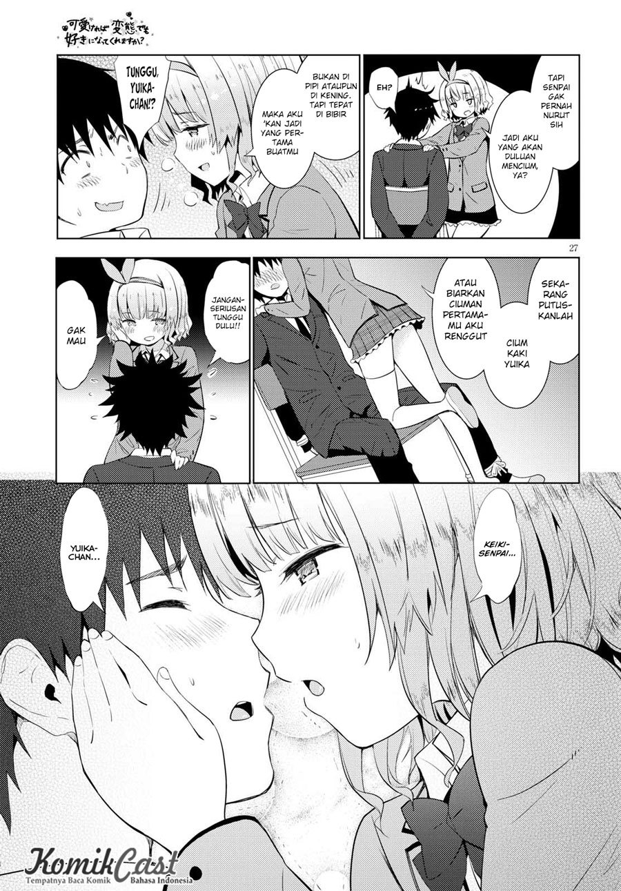 Kawaiikereba Hentai demo Suki ni Natte Kuremasu ka? Chapter 09