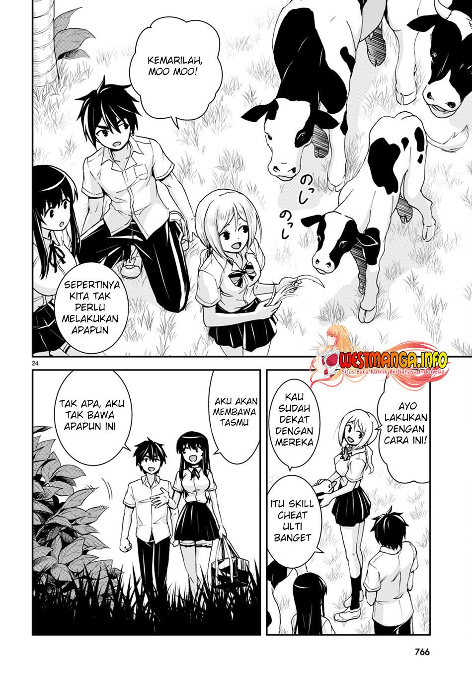 Isekai Yurutto Survival Seikatsu: Gakkou no Minna to Isekai no Mujintou ni Tenishitakedo Ore Dake Rakushou desu Chapter 21