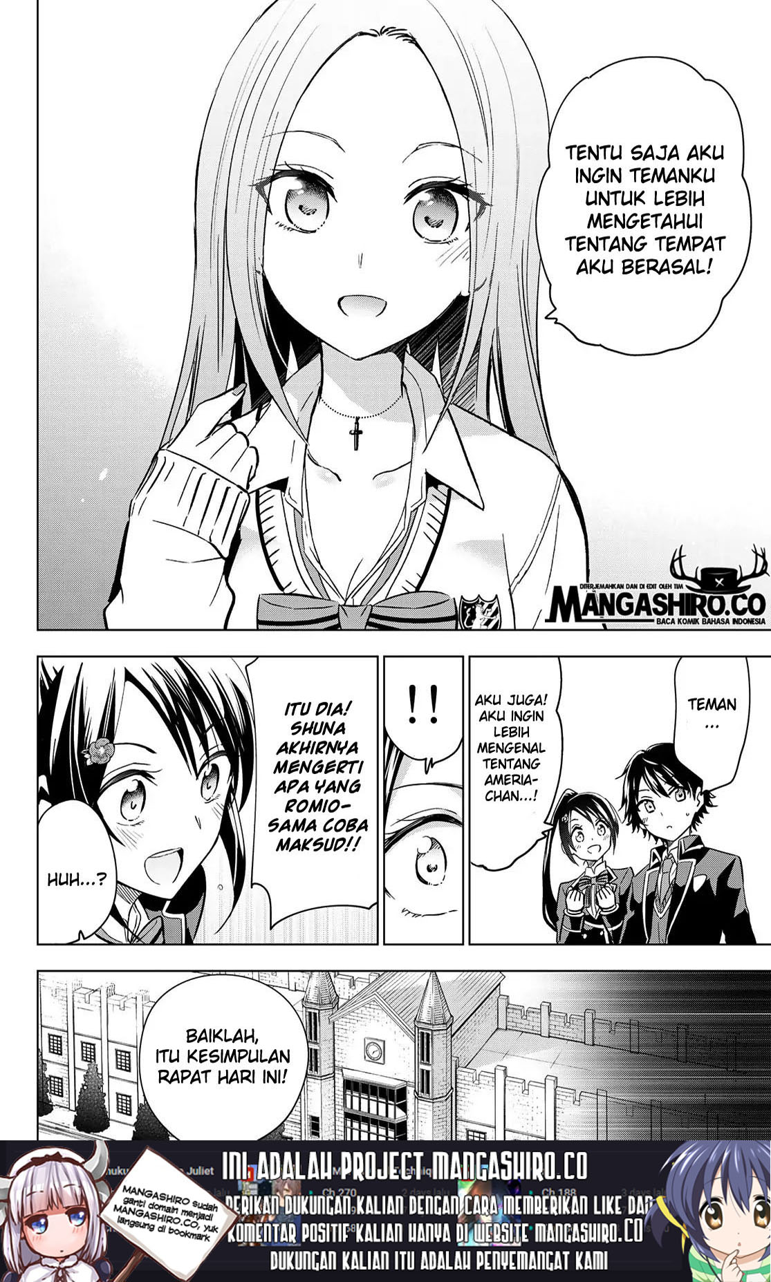 Kishuku Gakkou no Juliet Chapter 100