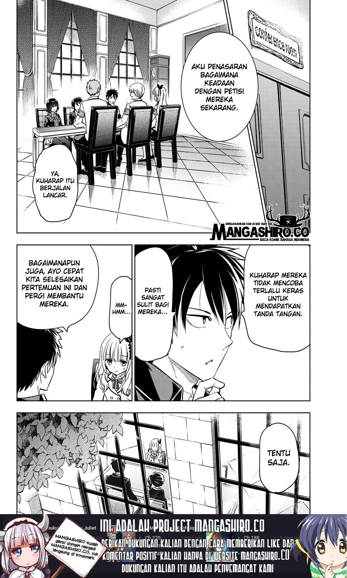 Kishuku Gakkou no Juliet Chapter 100