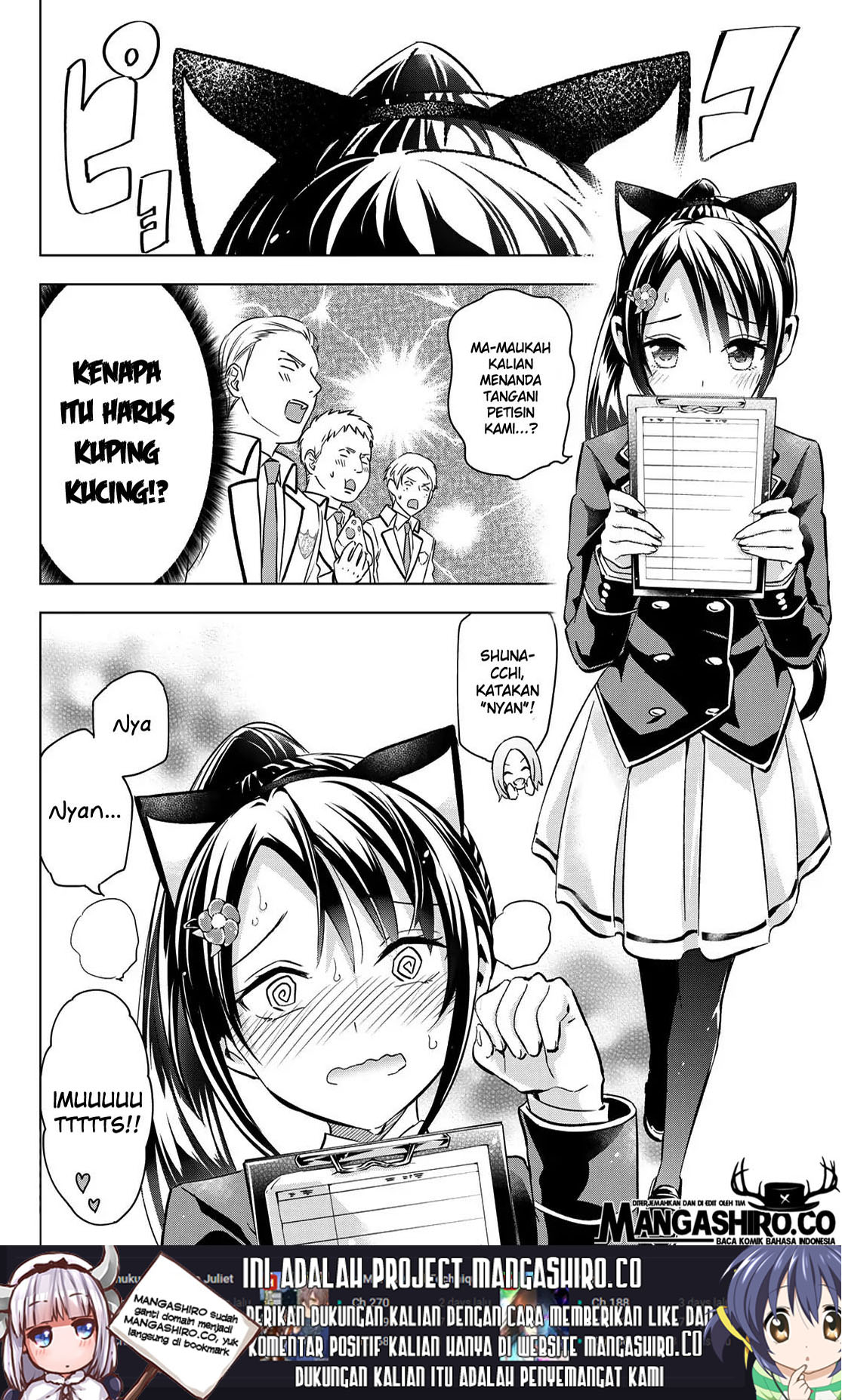 Kishuku Gakkou no Juliet Chapter 100