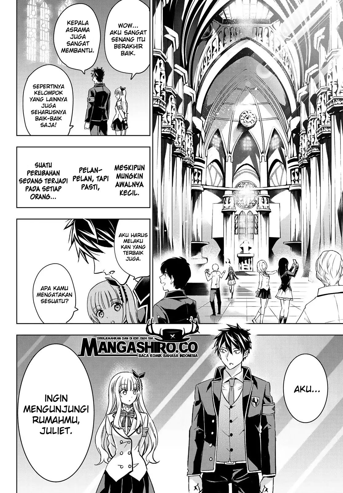 Kishuku Gakkou no Juliet Chapter 102