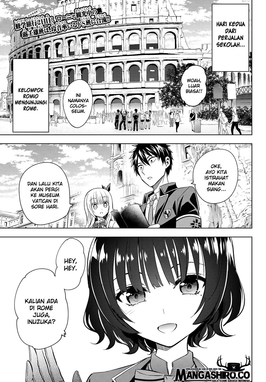 Kishuku Gakkou no Juliet Chapter 107