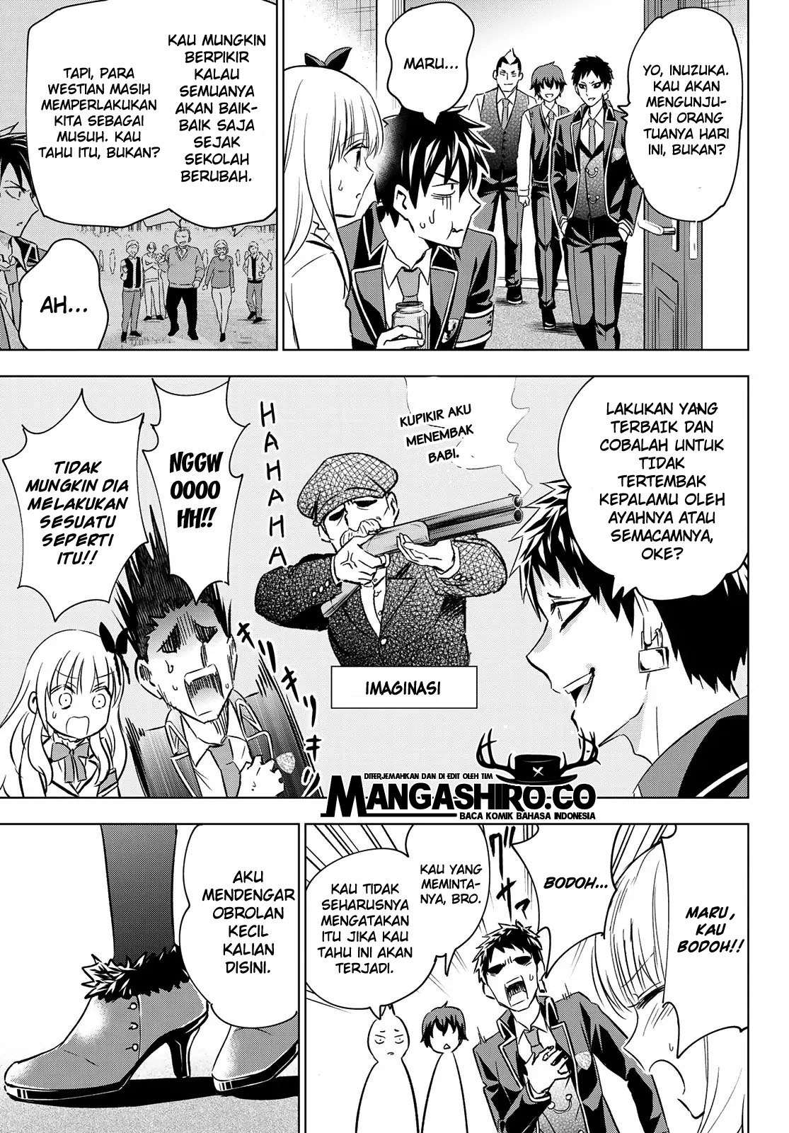 Kishuku Gakkou no Juliet Chapter 109