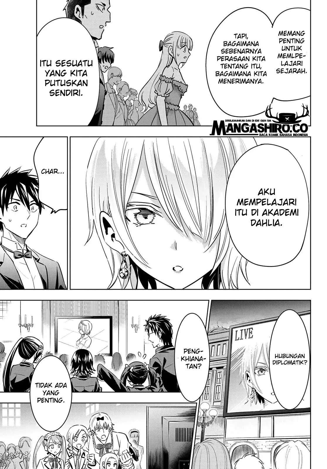 Kishuku Gakkou no Juliet Chapter 116