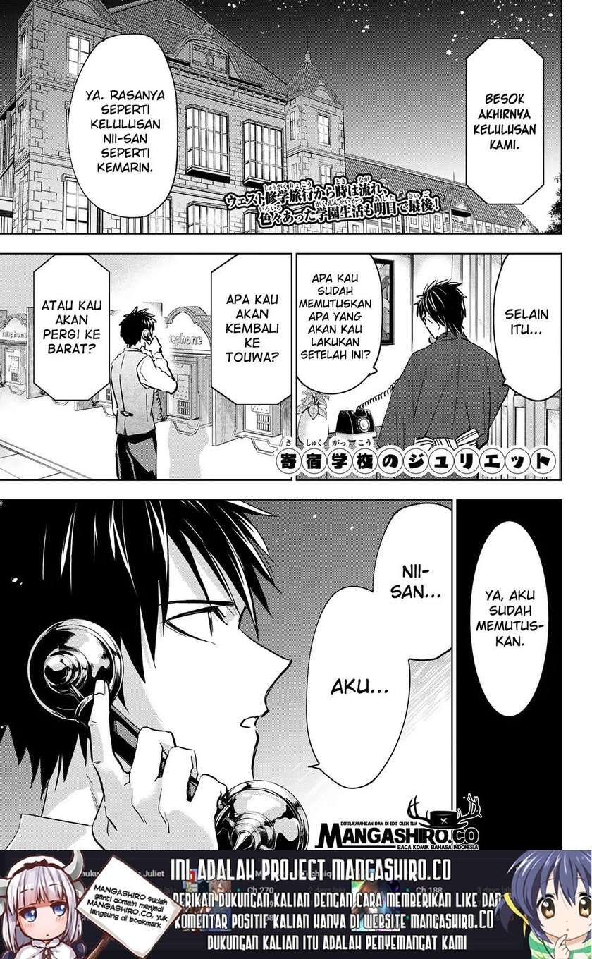 Kishuku Gakkou no Juliet Chapter 118