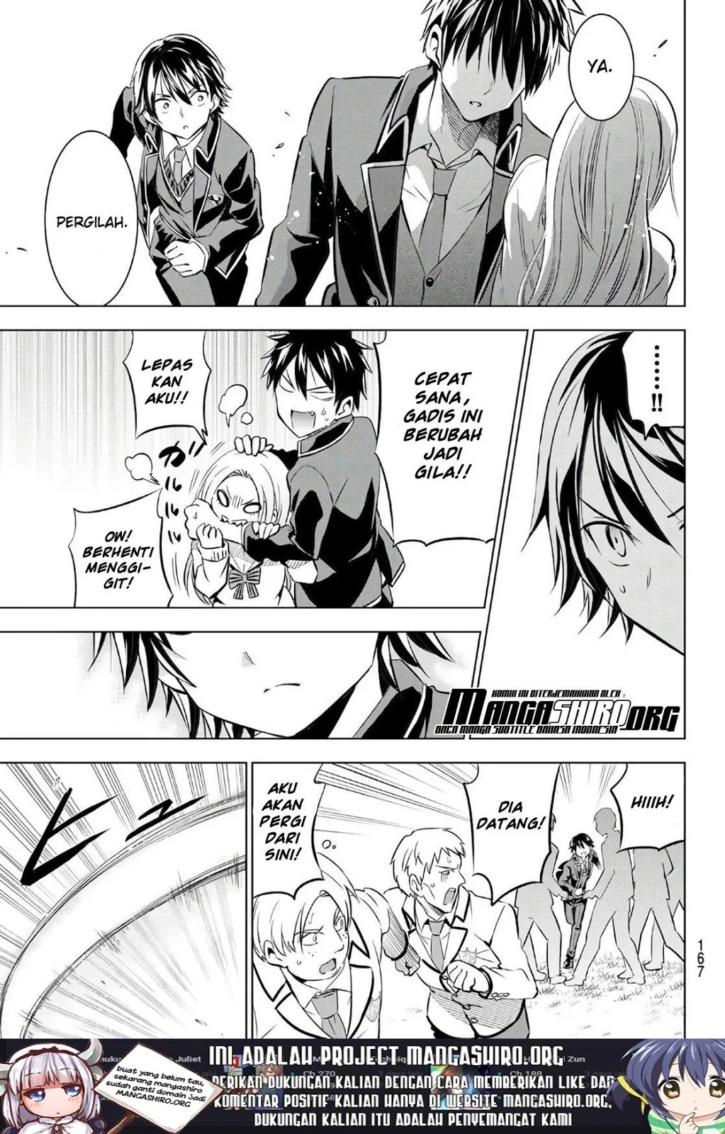 Kishuku Gakkou no Juliet Chapter 72