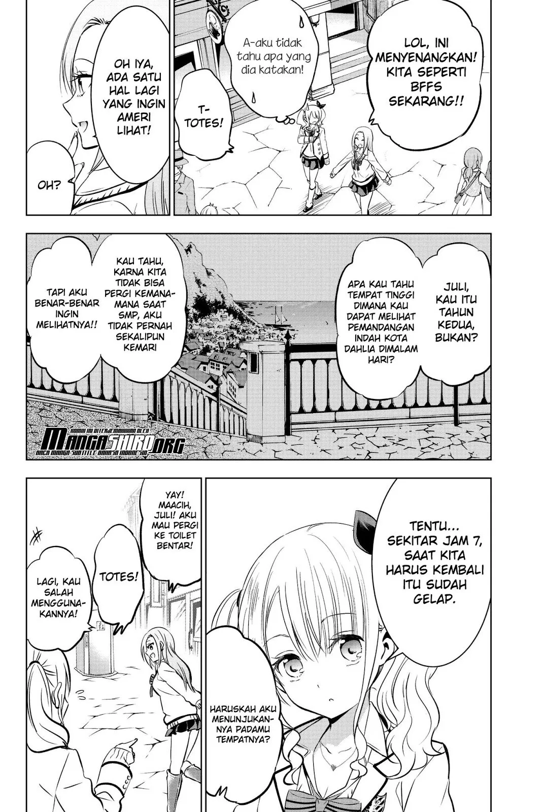 Kishuku Gakkou no Juliet Chapter 73