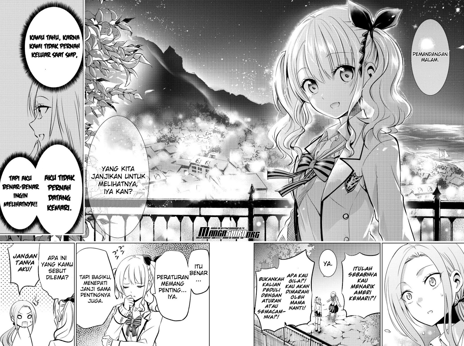 Kishuku Gakkou no Juliet Chapter 74