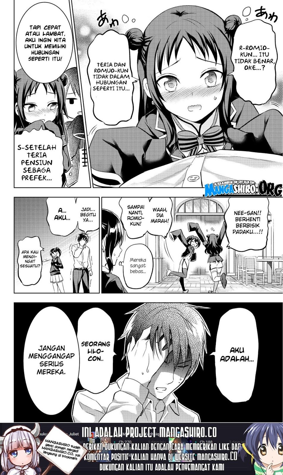 Kishuku Gakkou no Juliet Chapter 75