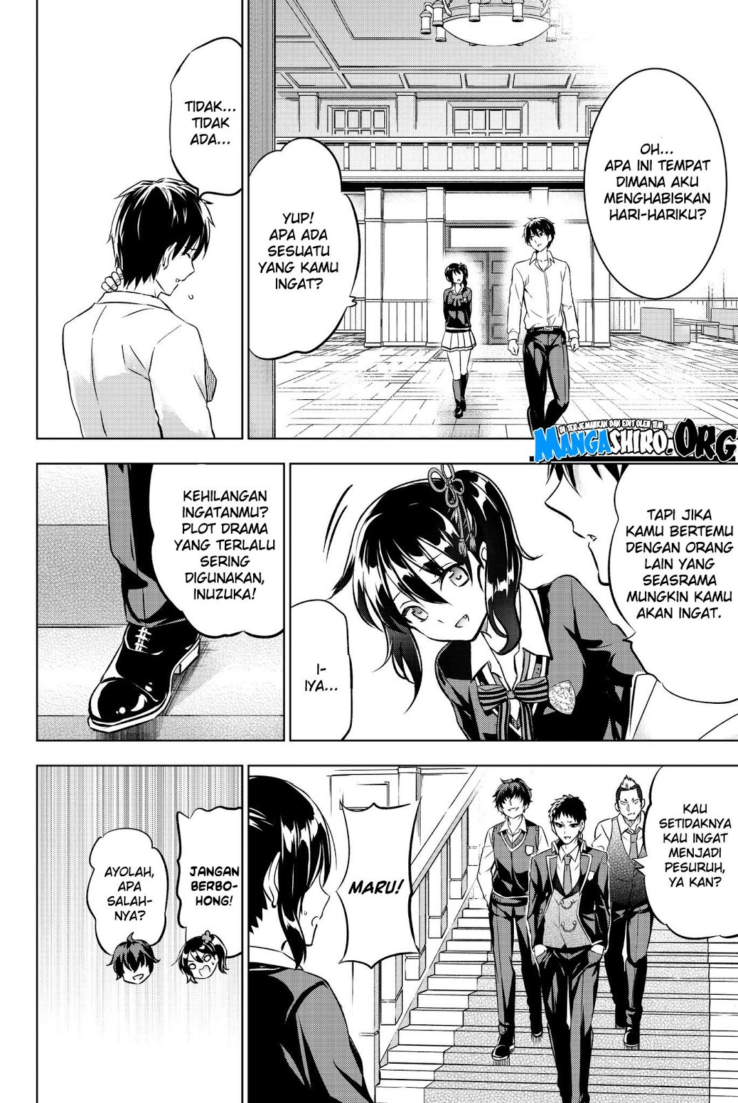 Kishuku Gakkou no Juliet Chapter 75