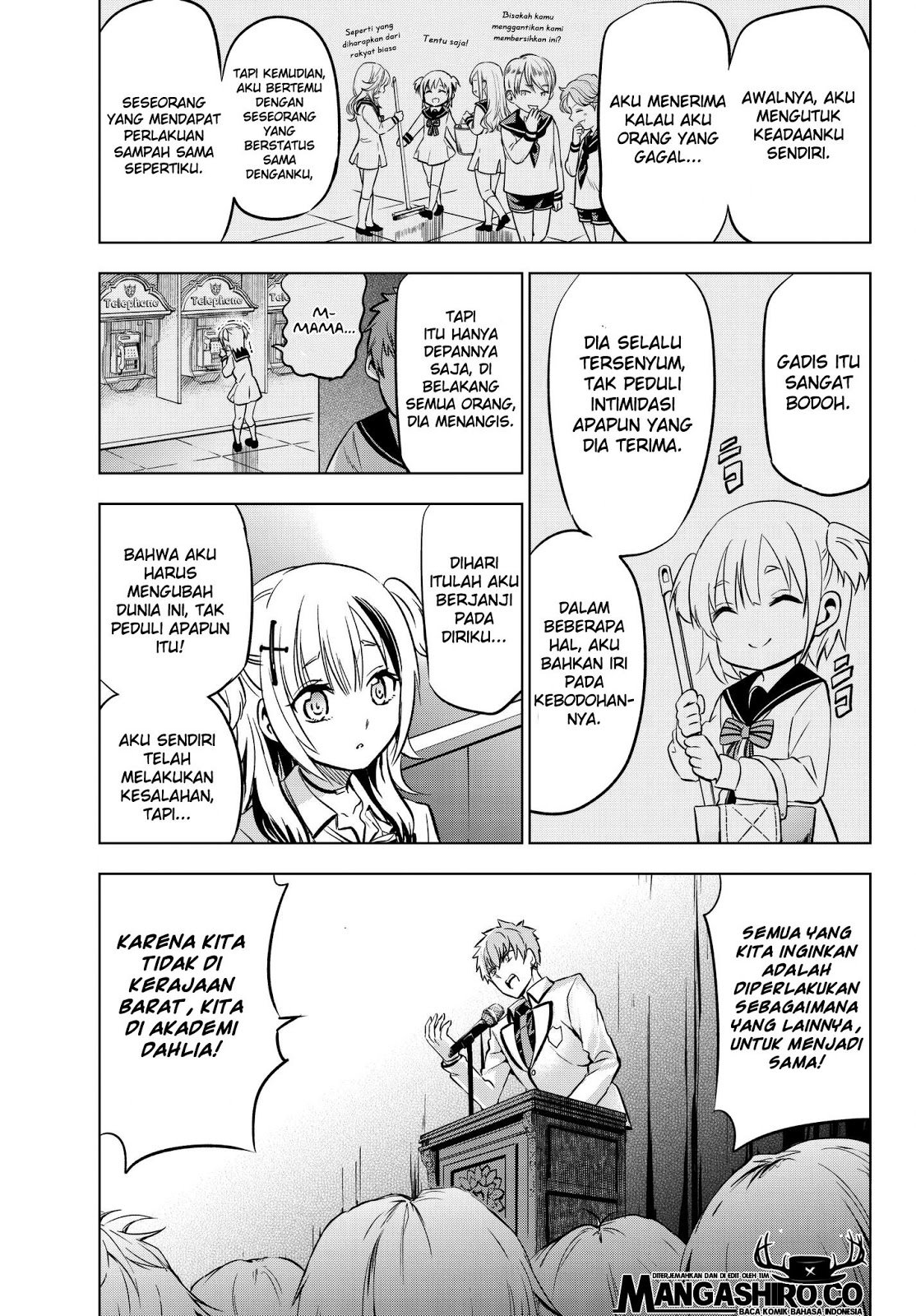 Kishuku Gakkou no Juliet Chapter 80