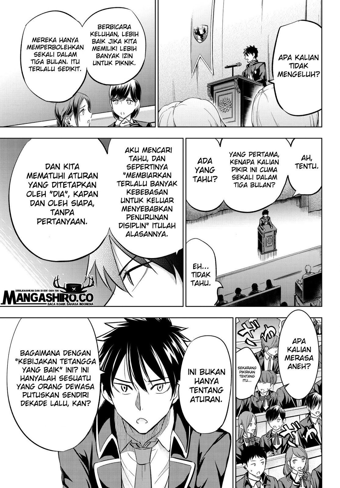 Kishuku Gakkou no Juliet Chapter 81