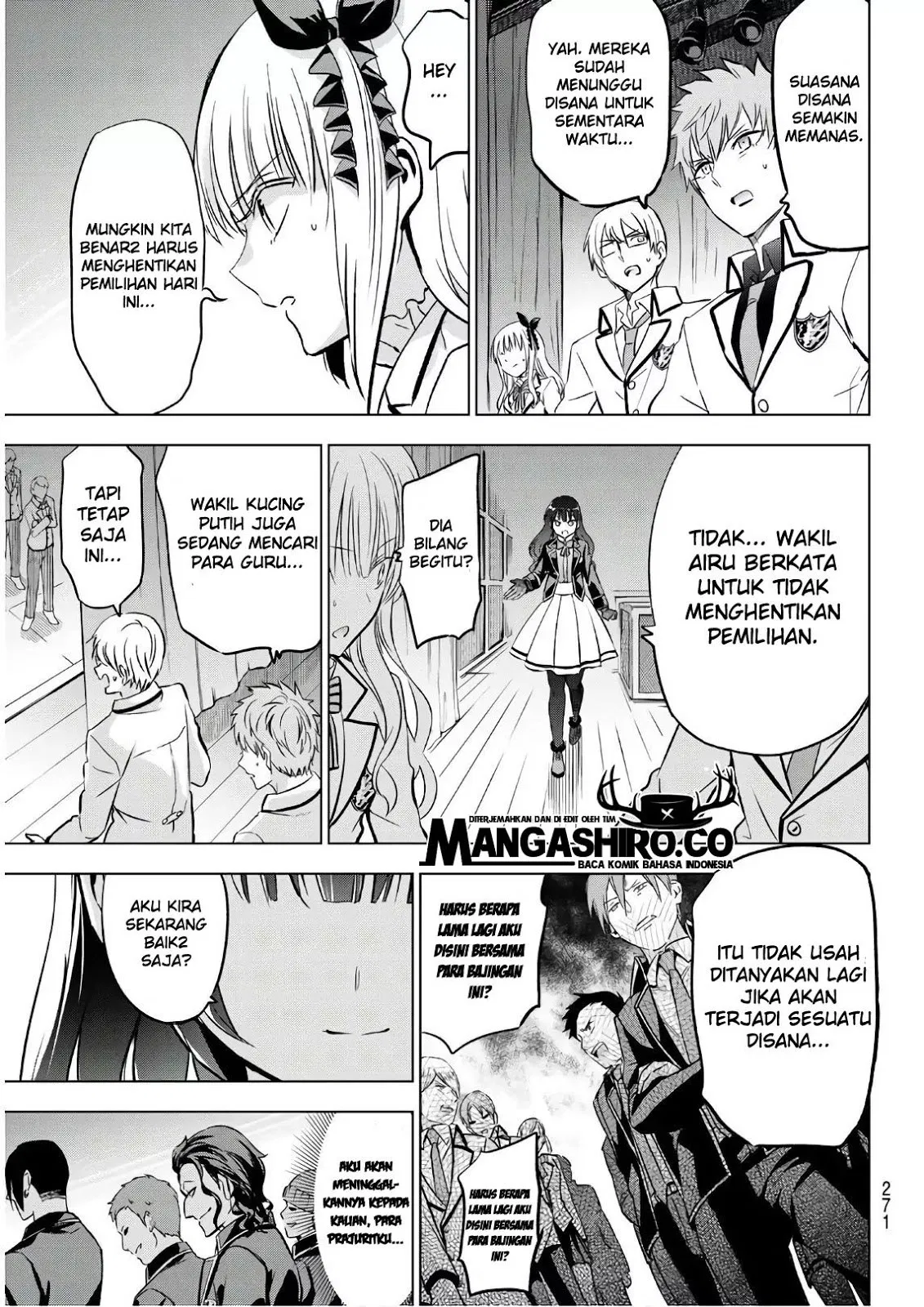 Kishuku Gakkou no Juliet Chapter 85